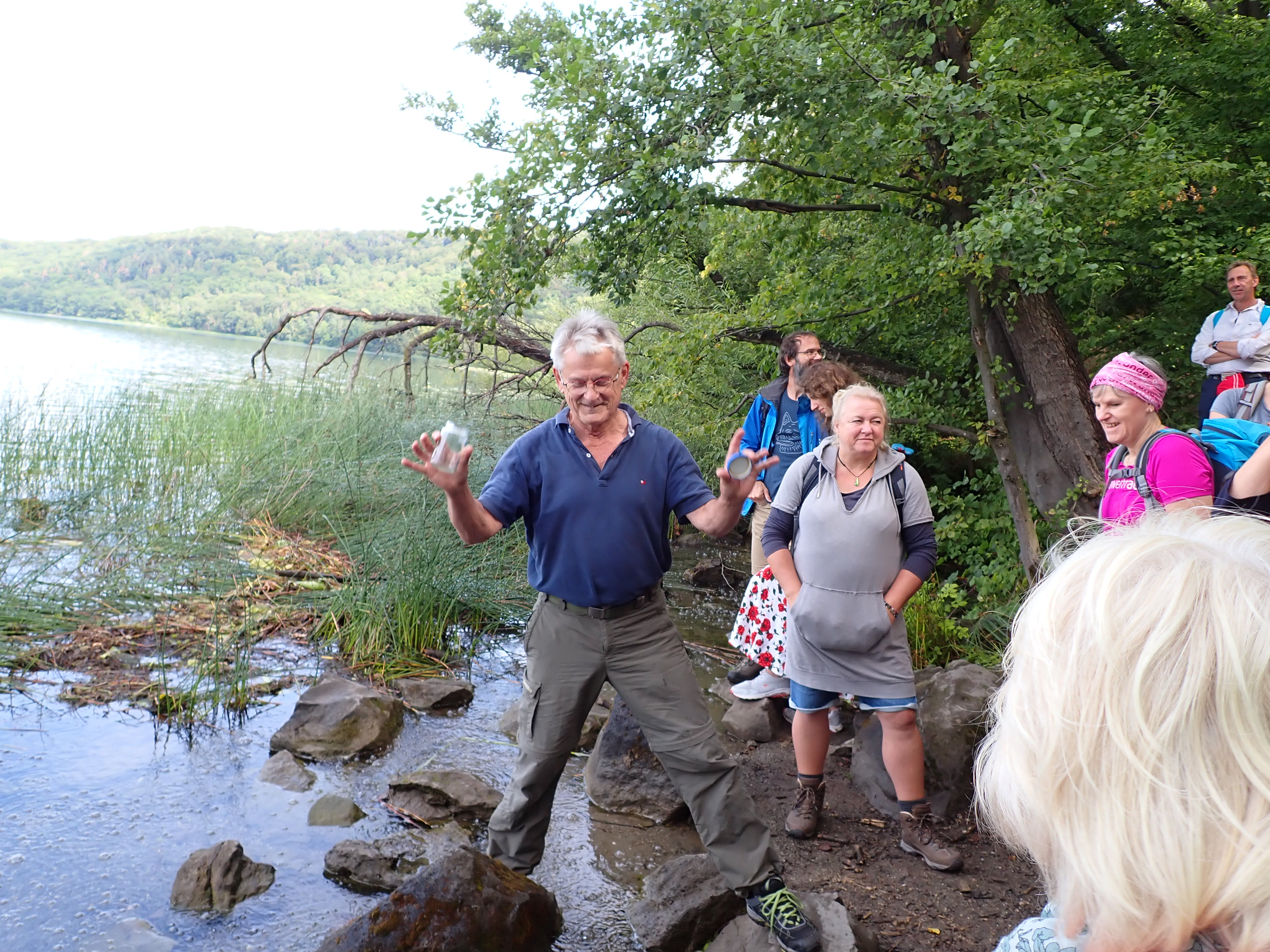 Maarsee und Vulkanlandschaft der Vulkaneifel